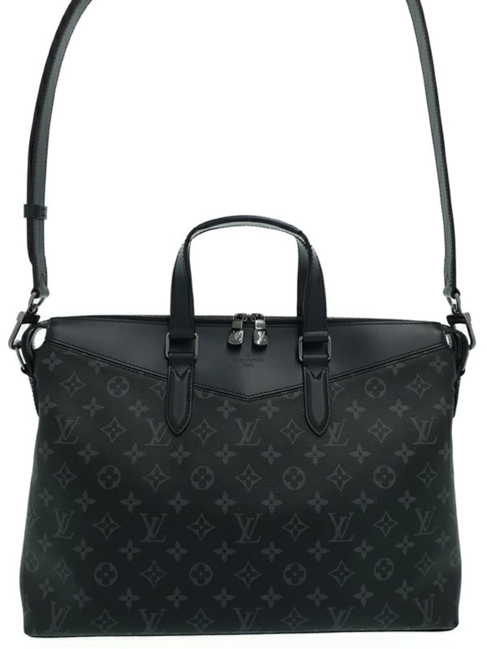 Louis Vuitton Monogram Eclipse Black Briefcase Explorer Bag